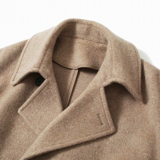 ATHA アタ ダブルメルトン フラッフィー マキシコート DOUBLE MELTON FLUFFY MAXI COAT