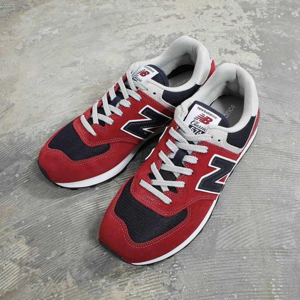 NewBalance ニューバランス スニーカー ML574EH2 RED/NAVY 国内正規品